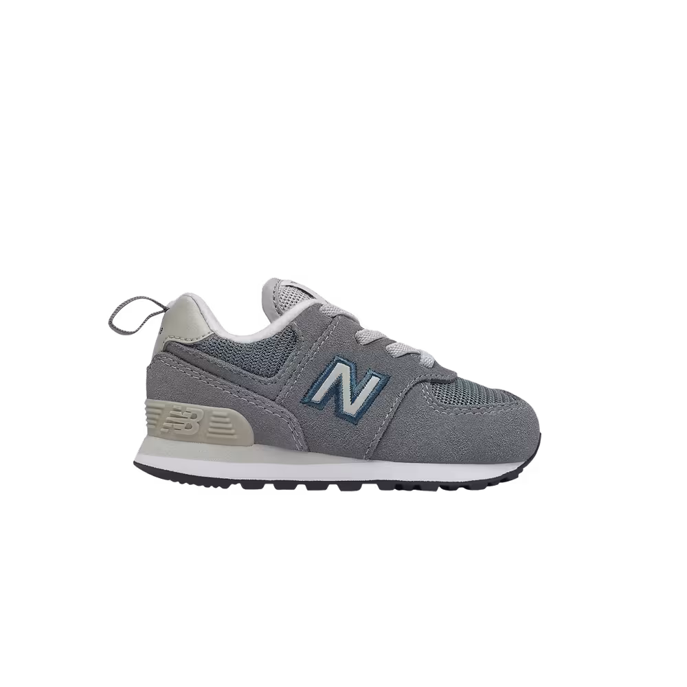 New Balance 574 Toddler Wide Grey Sky Blue