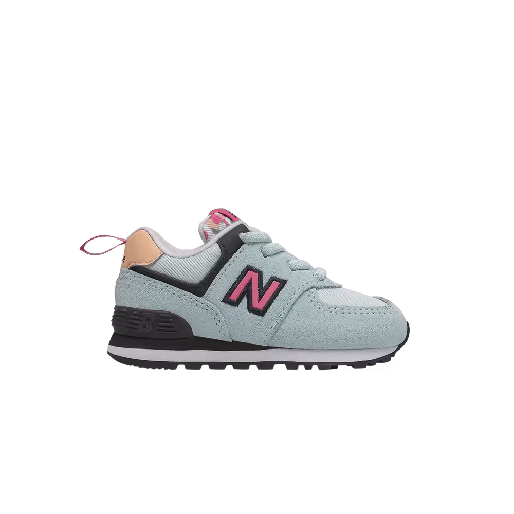 New Balance 574 Toddler Pale Blue Chill Sporty Pink