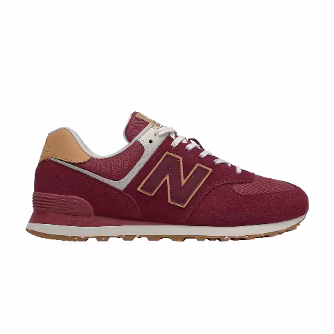 New Balance 574 2E Wide 'Garnet Maple'
