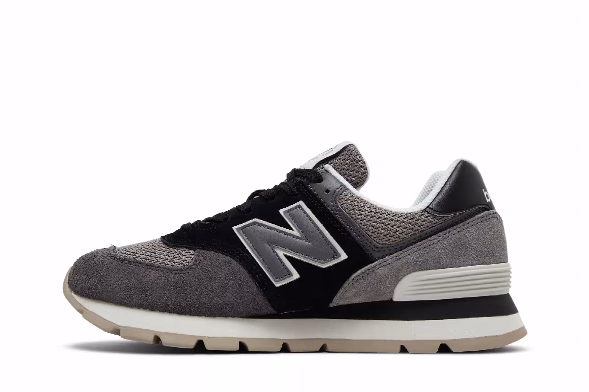New Balance 574 Black Magnet, view 4
