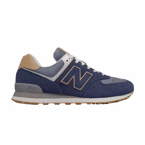 New Balance 574 2E Wide 'Natural Indigo Maple'
