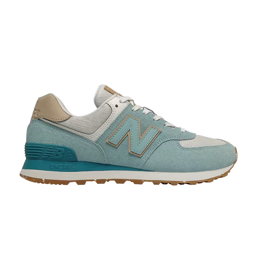 New Balance Women's 574 Wide Storm Blue