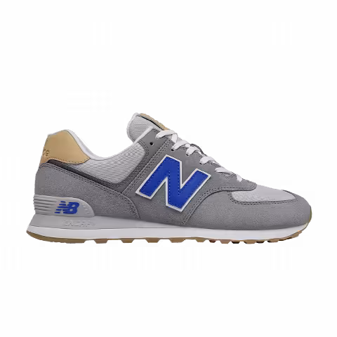 New Balance 574 2E Wide 'Castlerock Team Royal'