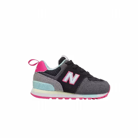 New Balance 574 Toddler 'Black Pink Glow'