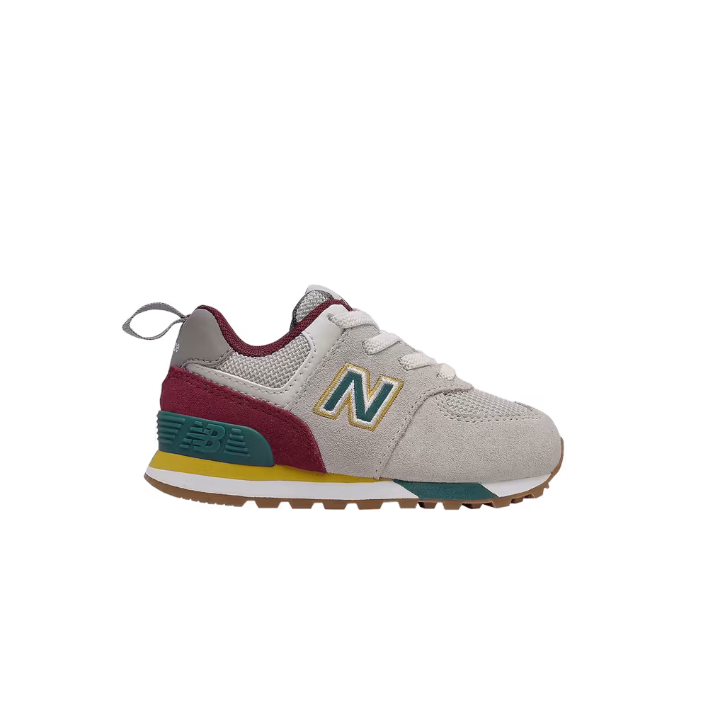 New Balance 574 Toddler Summer Fog Garnet