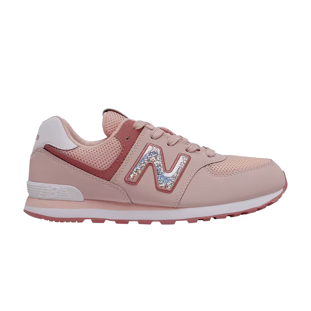 New Balance 574 Kids Wide Oyster Pink