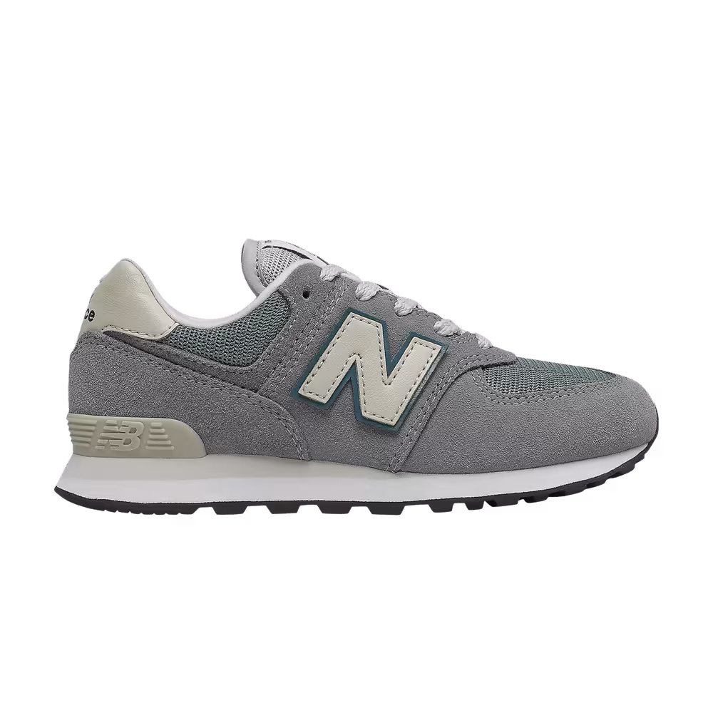 New Balance 574 Little Kid Wide Grey Sky Blue
