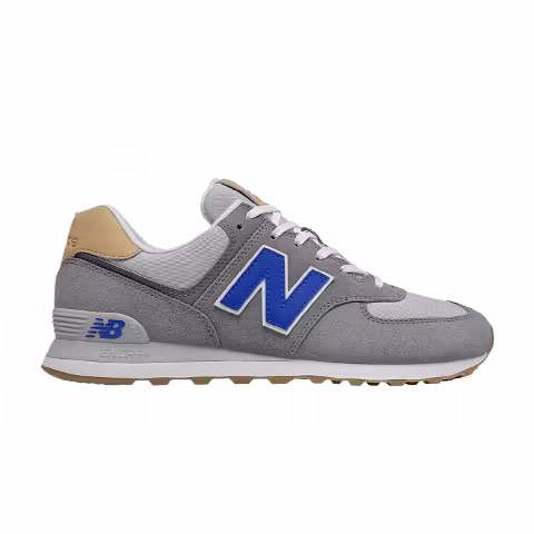 New Balance 574 4E Wide 'Castlerock Team Royal'