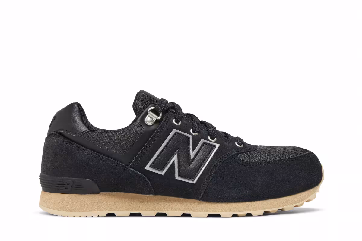 New Balance 574 Outdoor Activist Big Kid Black, view 2