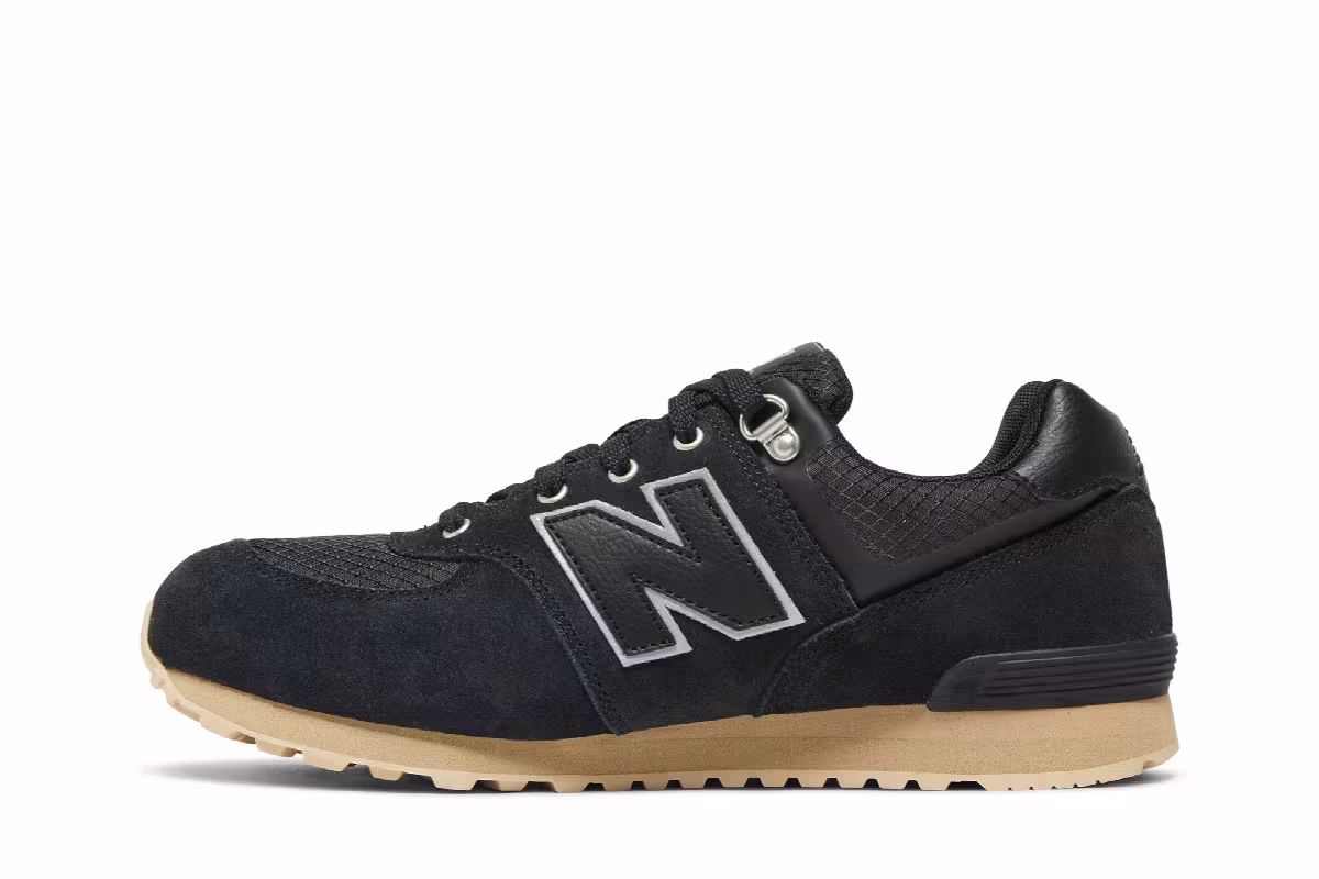 New Balance 574 Outdoor Activist Big Kid Black, view 4