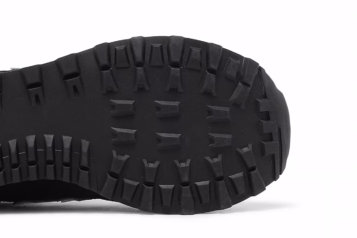 New Balance Women's 574 Black White Mint, view 6