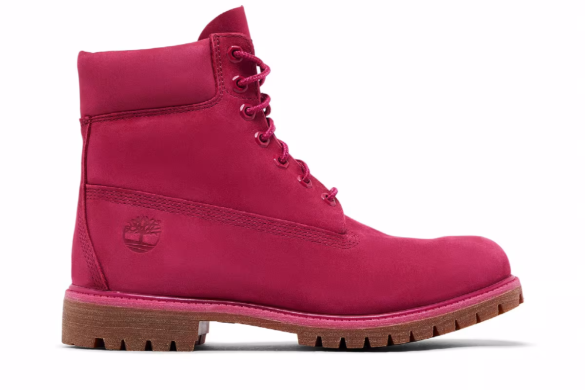 Timberland 6 Inch Premium Boot 50th Anniversary - Dark Pink, view 2