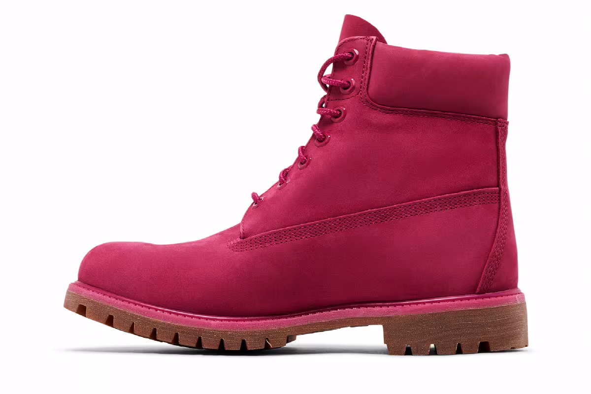 Timberland 6 Inch Premium Boot 50th Anniversary - Dark Pink, view 4