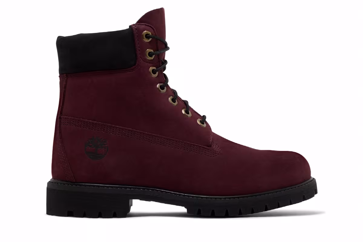 Timberland 6 Inch Premium Boot Burgundy, view 2