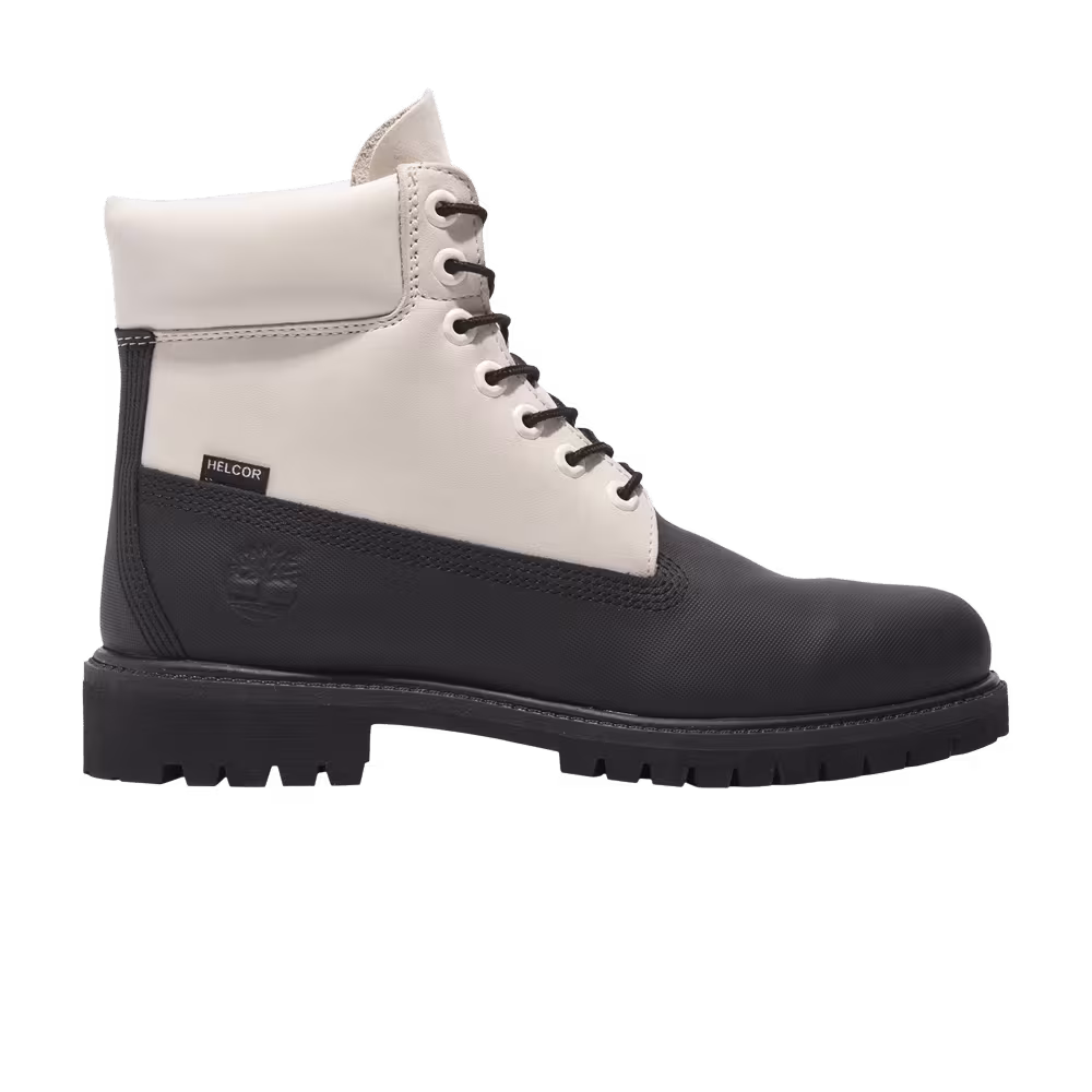 Timberland 6 Inch Premium Boot White Black