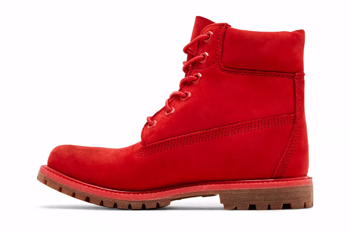 Timberland Women's 6 Inch Boot 50th Anniversary - Medium Red, view 4