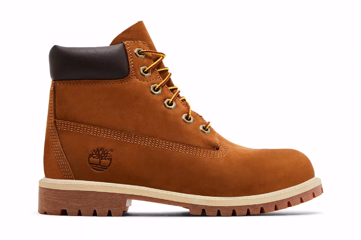 Timberland 6 Inch Premium Boot Junior Rust, view 2