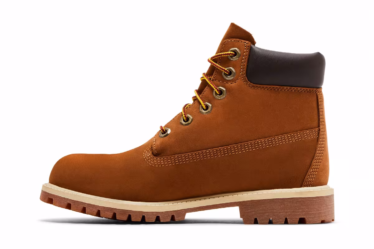Timberland 6 Inch Premium Boot Junior Rust, view 4