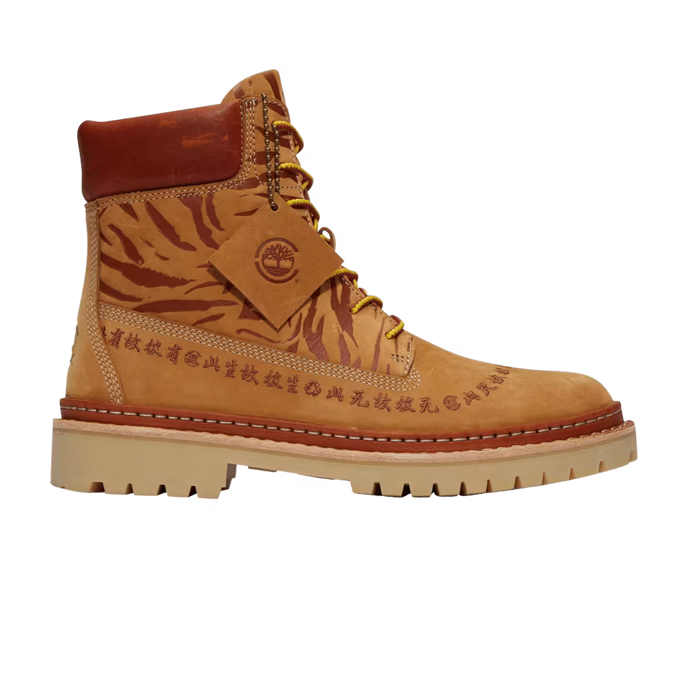CLOT x Timberland Women's 6 Inch Circular Premium Future73 - Wheat