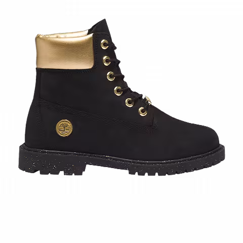 Timberland Wmns 6 Inch Premium Waterproof Boot 'Black Gold'