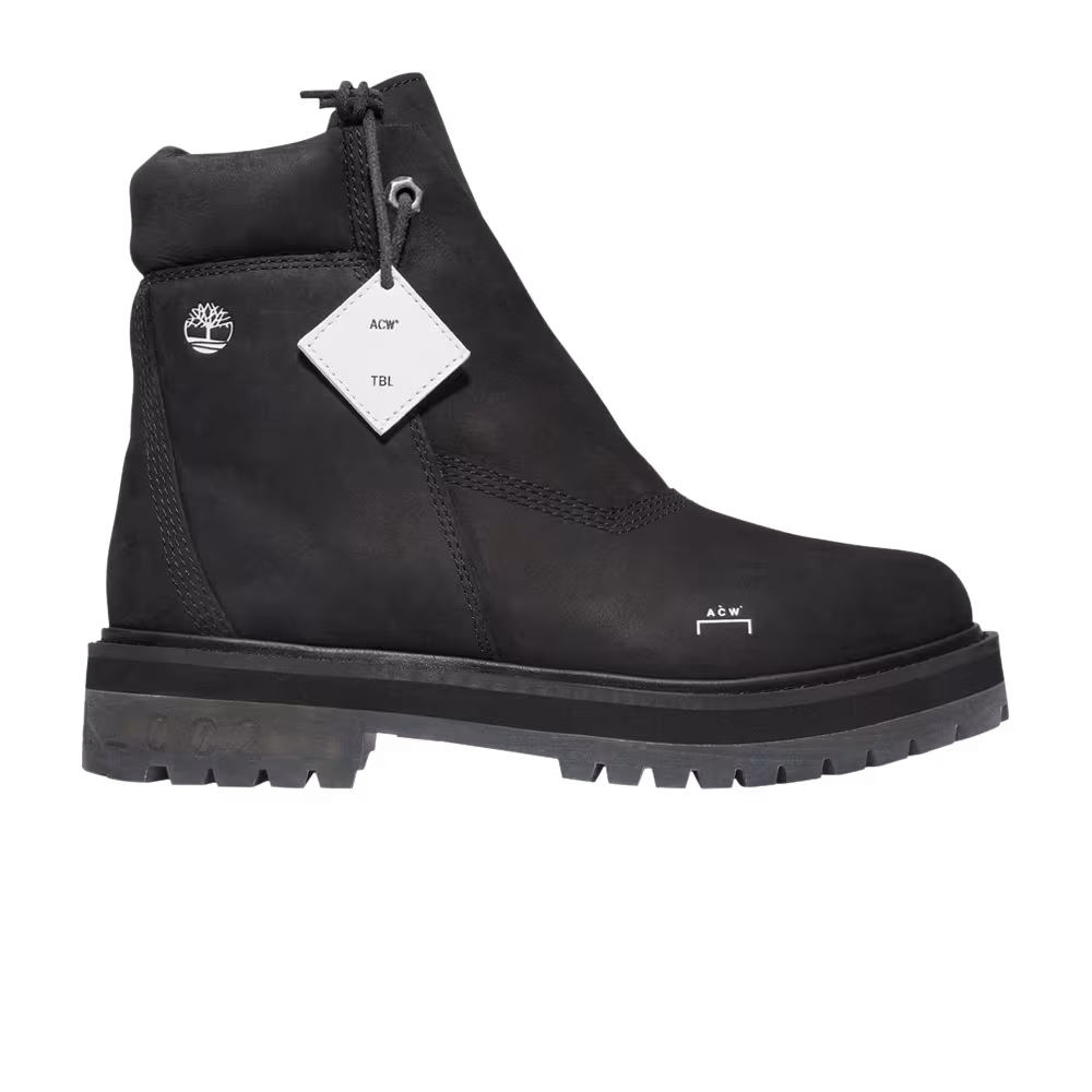 A-Cold-Wall* x Timberland Women's 6 Inch Side Zip Boot Jet Black