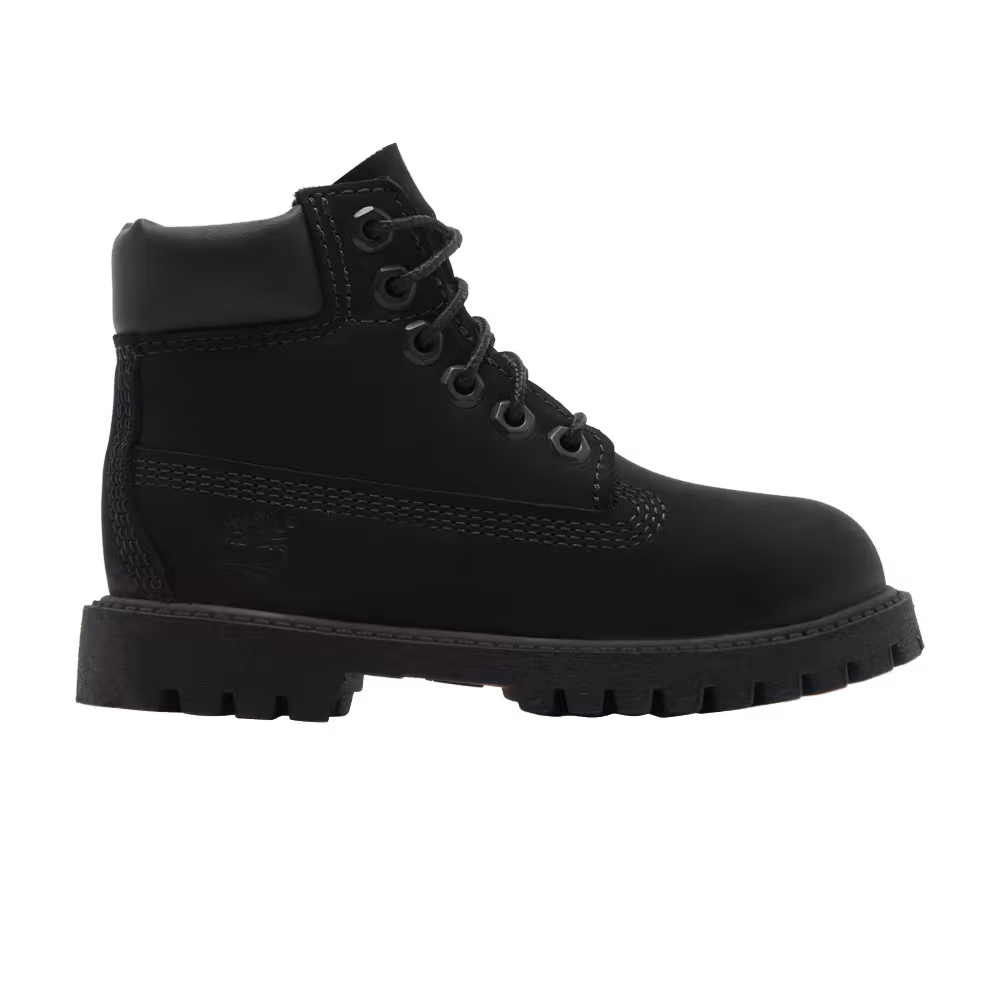 Timberland 6 Inch Premium Boot Toddler Triple Black