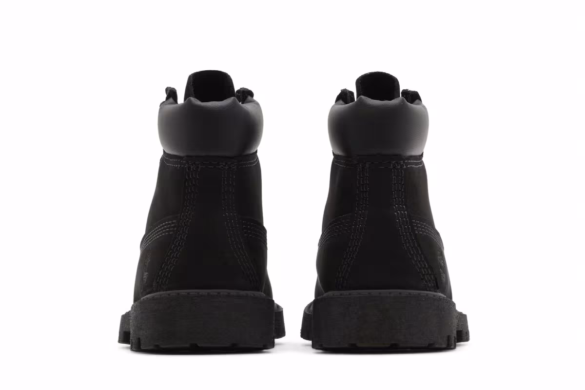 Timberland 6 Inch Premium Boot Toddler Triple Black, view 7