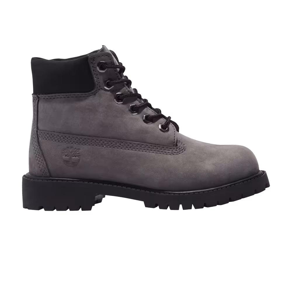 Timberland 6 Inch Premium Boot Junior Medium Grey