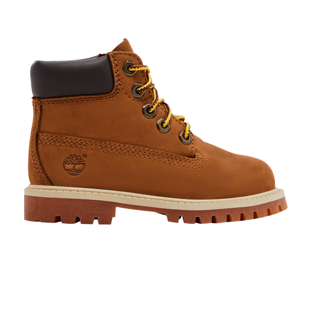 Timberland 6 Inch Premium Boot Toddler Rust
