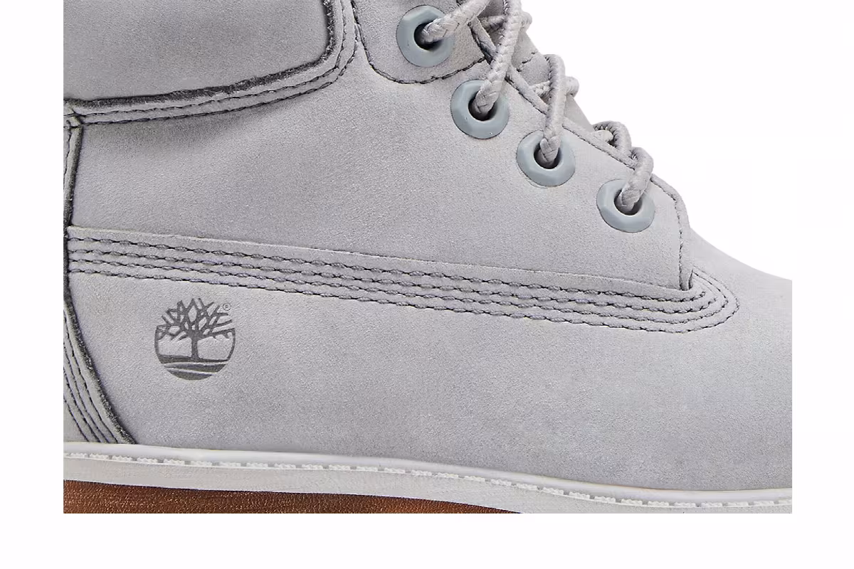 Timberland 6 Inch Premium Boot Toddler Light Grey, view 3