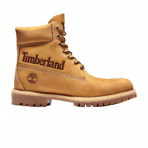 Timberland 6 Inch Premium Boot 'Wheat Big Logo'