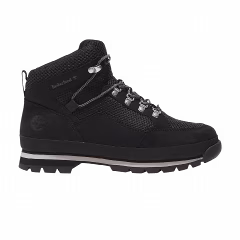 Timberland Wmns Euro Hiker Mid Boot 'Triple Black'