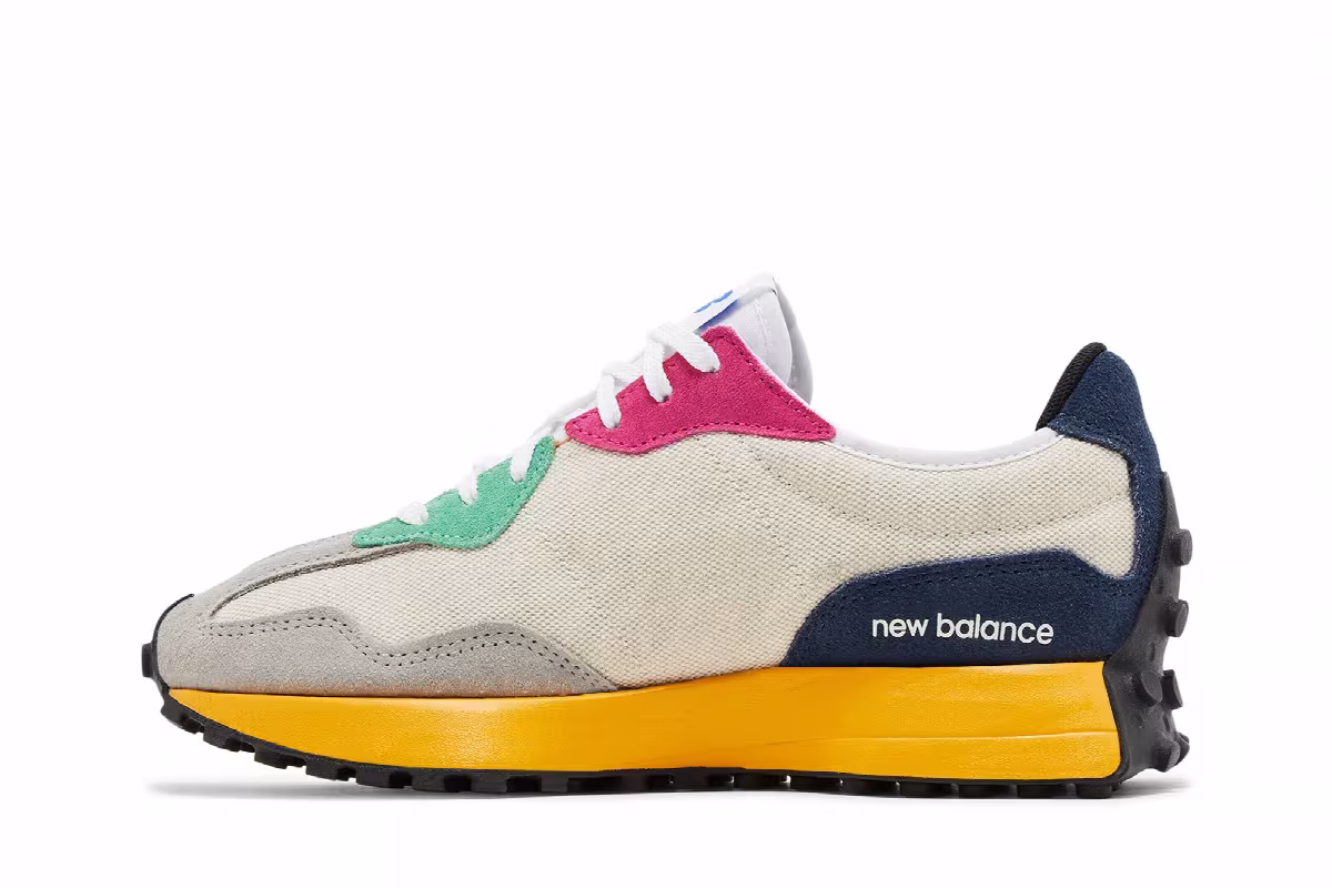 Dejounte Murray x New Balance Women's 327 Heat Up - Orange, view 4