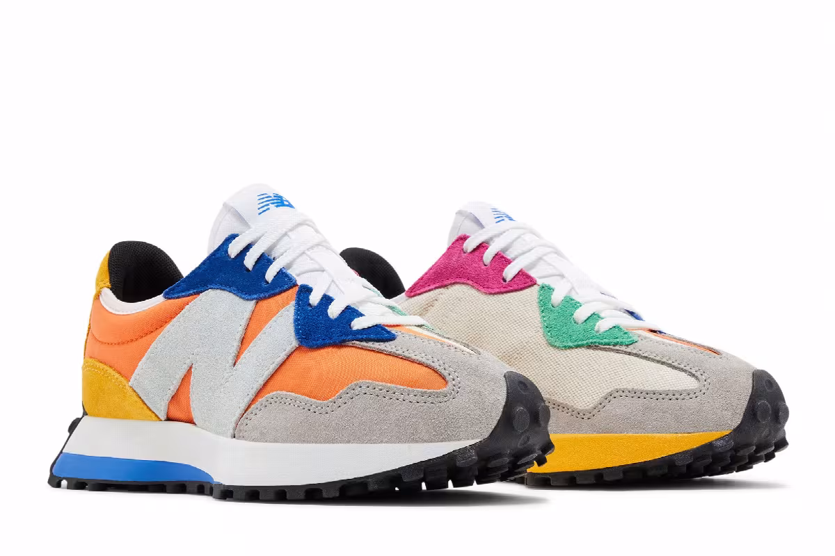 Dejounte Murray x New Balance Women's 327 Heat Up - Orange, view 9