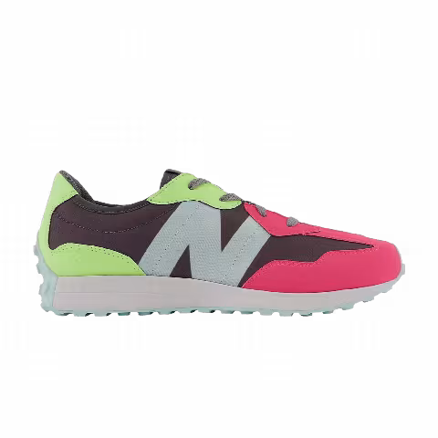 New Balance 327 Big Kid Wide 'Marblehead Pink Zing'