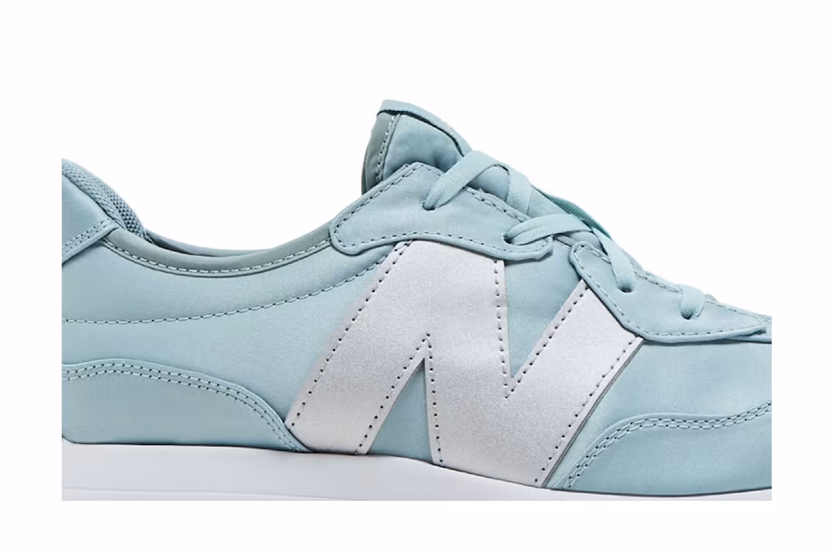 New Balance 327 Big Kid Storm Blue Silver, view 3