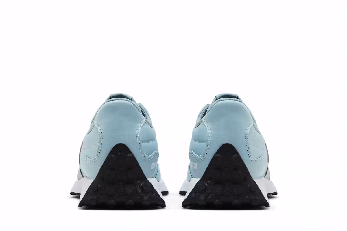 New Balance 327 Big Kid Storm Blue Silver, view 7