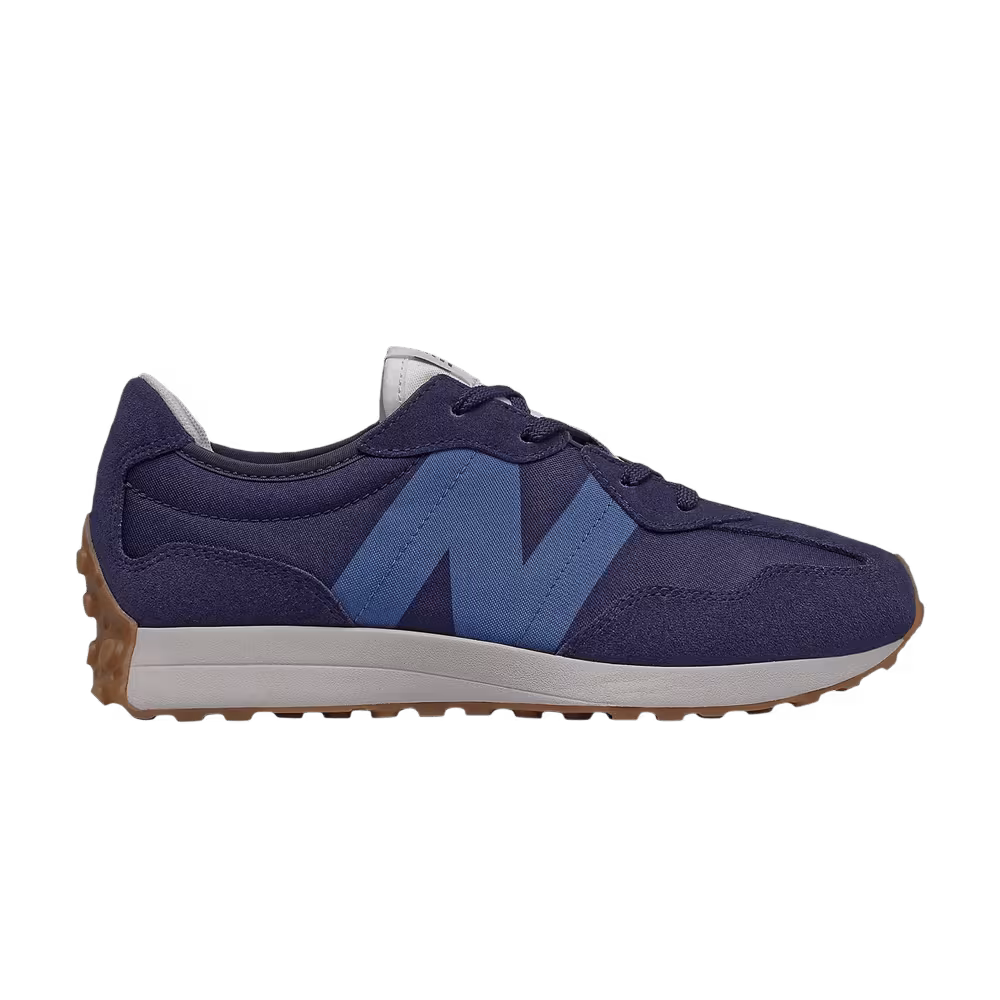 New Balance 327 Big Kid Wide Pigment Oxygen Blue