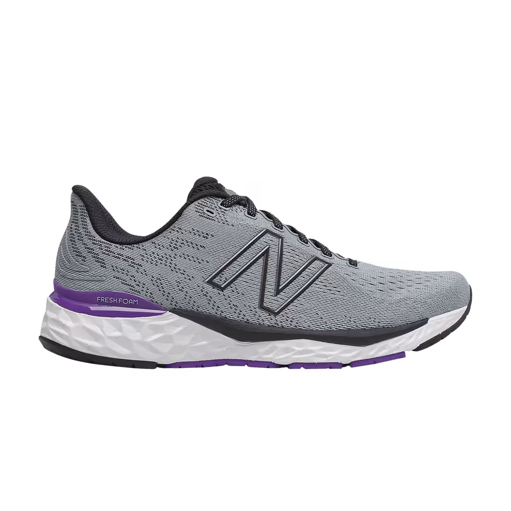 New Balance Fresh Foam 880v11 2E Wide Light Slate Deep Violet