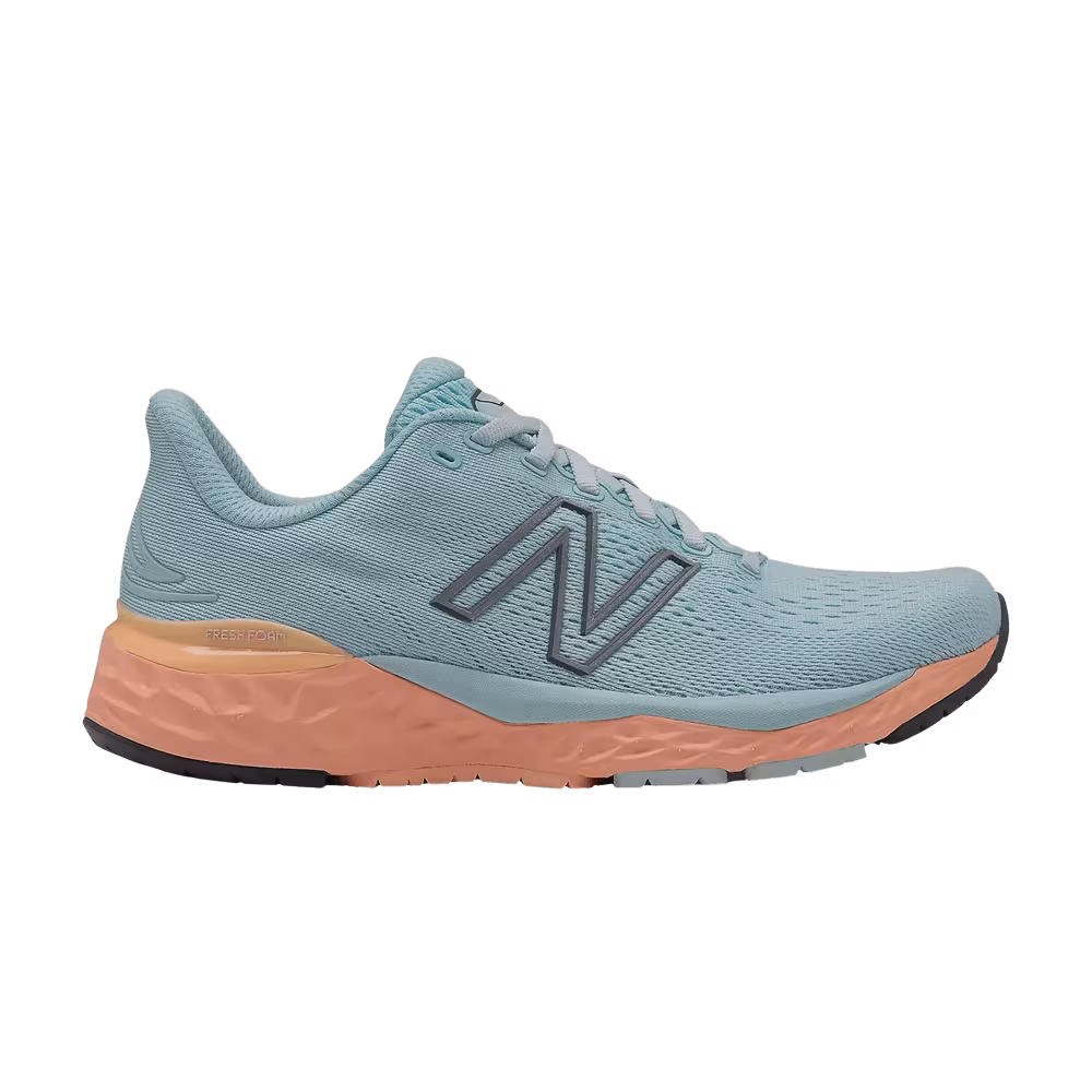 New Balance Women's Fresh Foam 880v11 4E Wide Pale Blue Light Mango