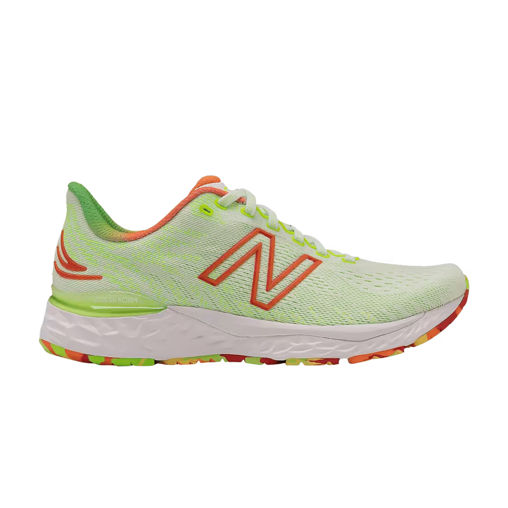 New Balance Women's Fresh Foam 880v11 White Energy Lime