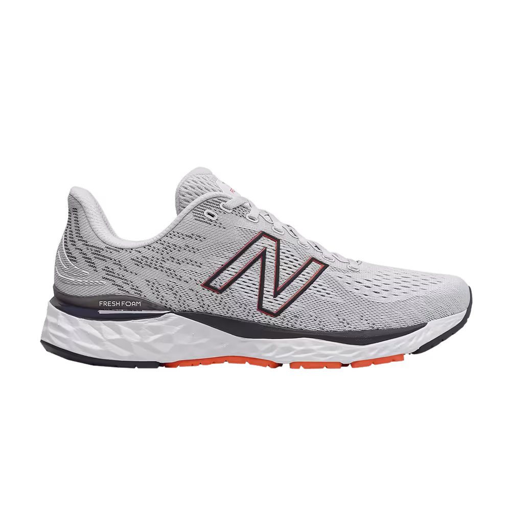 New Balance Fresh Foam 880v11 2E Wide Arrowroot Ghost Pepper