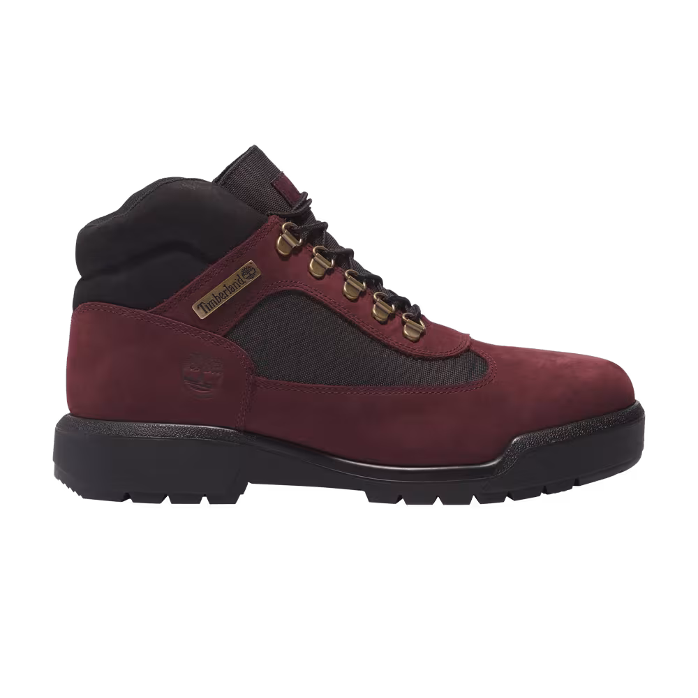 Timberland Waterproof Field Boot Burgundy