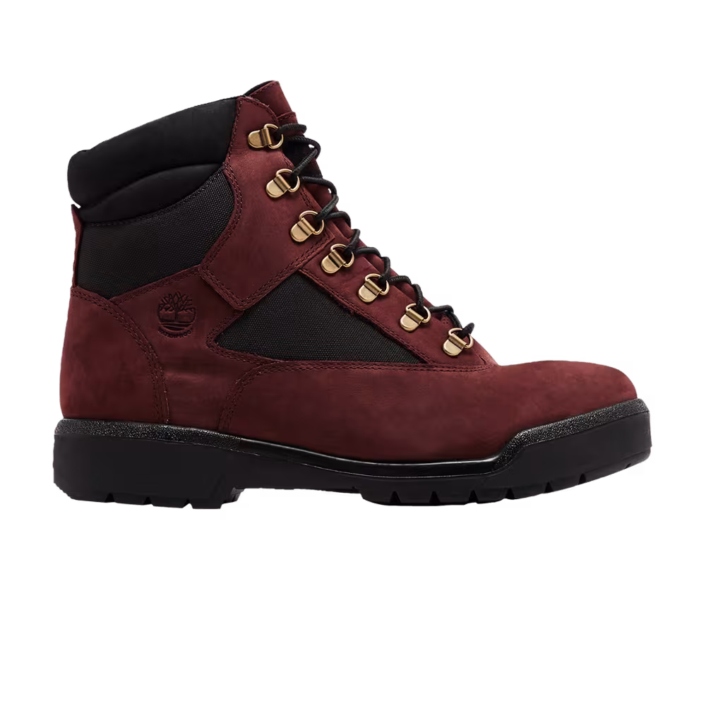 Timberland 6-Inch Field Boot Burgundy