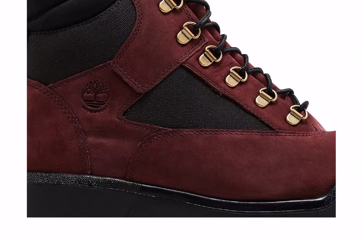Timberland 6-Inch Field Boot Burgundy, view 3