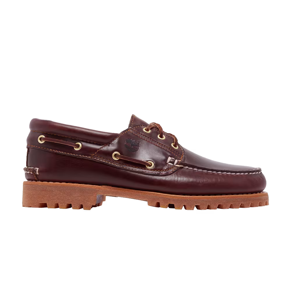 Timberland 3-Eye Lug Handsewn Boat Brown