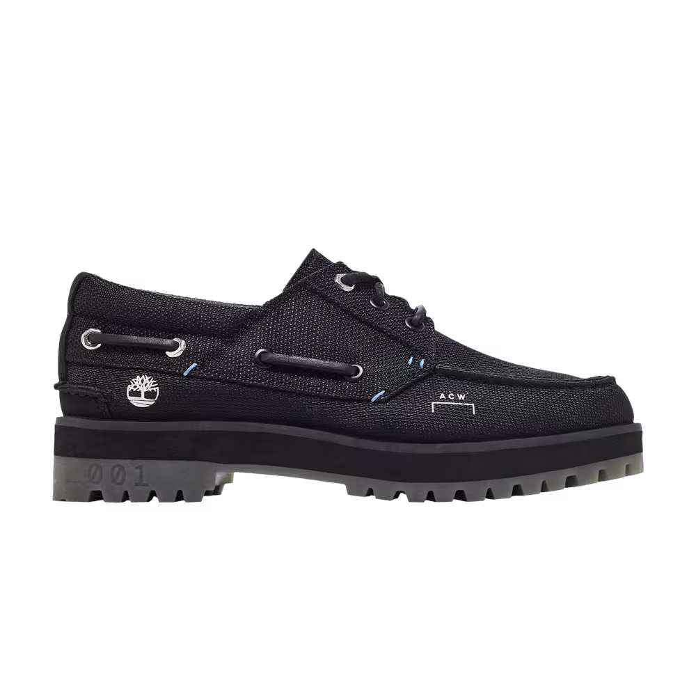 A-Cold-Wall* x Timberland Women's 3-Eye Lug Boat Future73 - Black