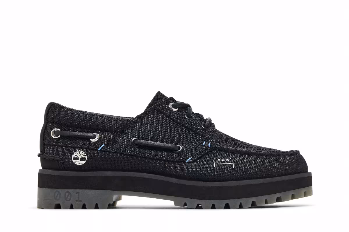 A-Cold-Wall* x Timberland Women's 3-Eye Lug Boat Future73 - Black, view 2