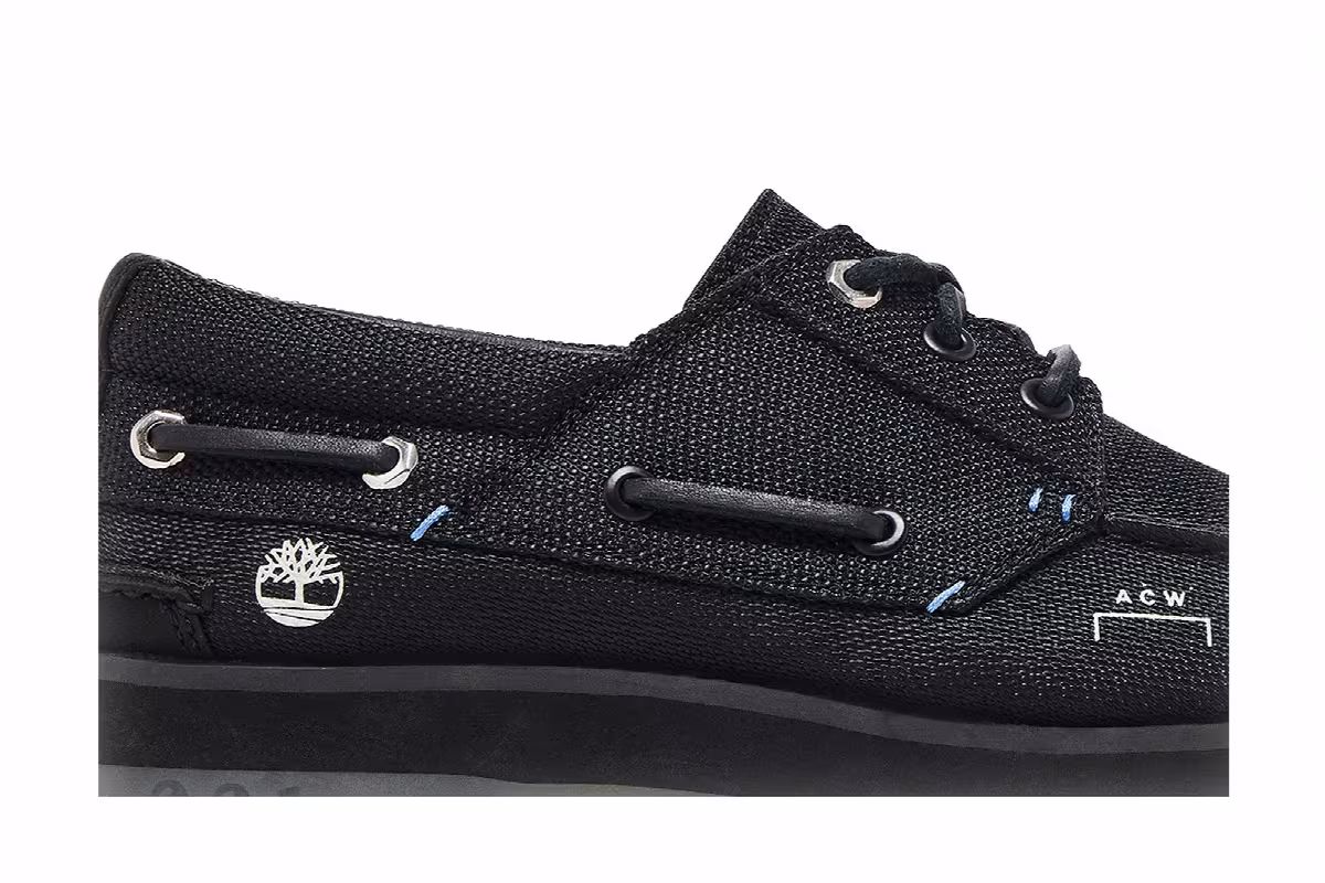 A-Cold-Wall* x Timberland Women's 3-Eye Lug Boat Future73 - Black, view 3