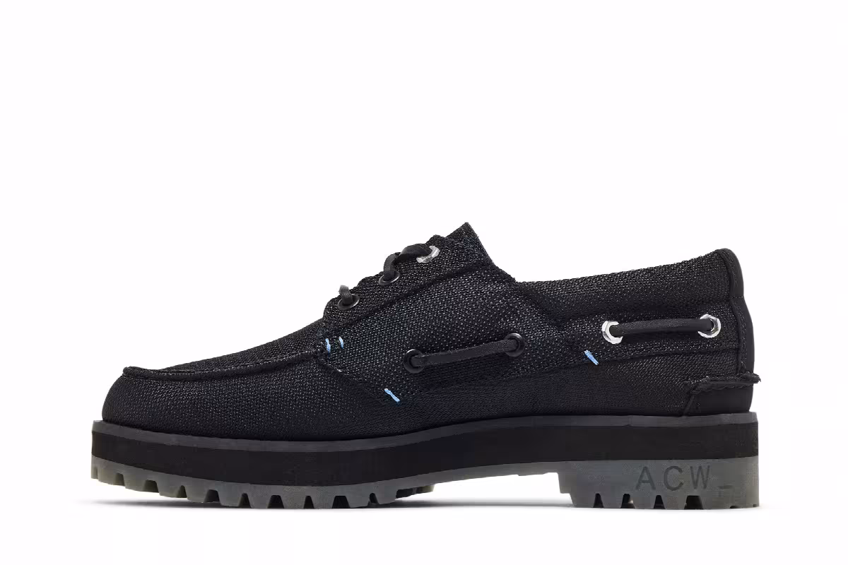 A-Cold-Wall* x Timberland Women's 3-Eye Lug Boat Future73 - Black, view 4